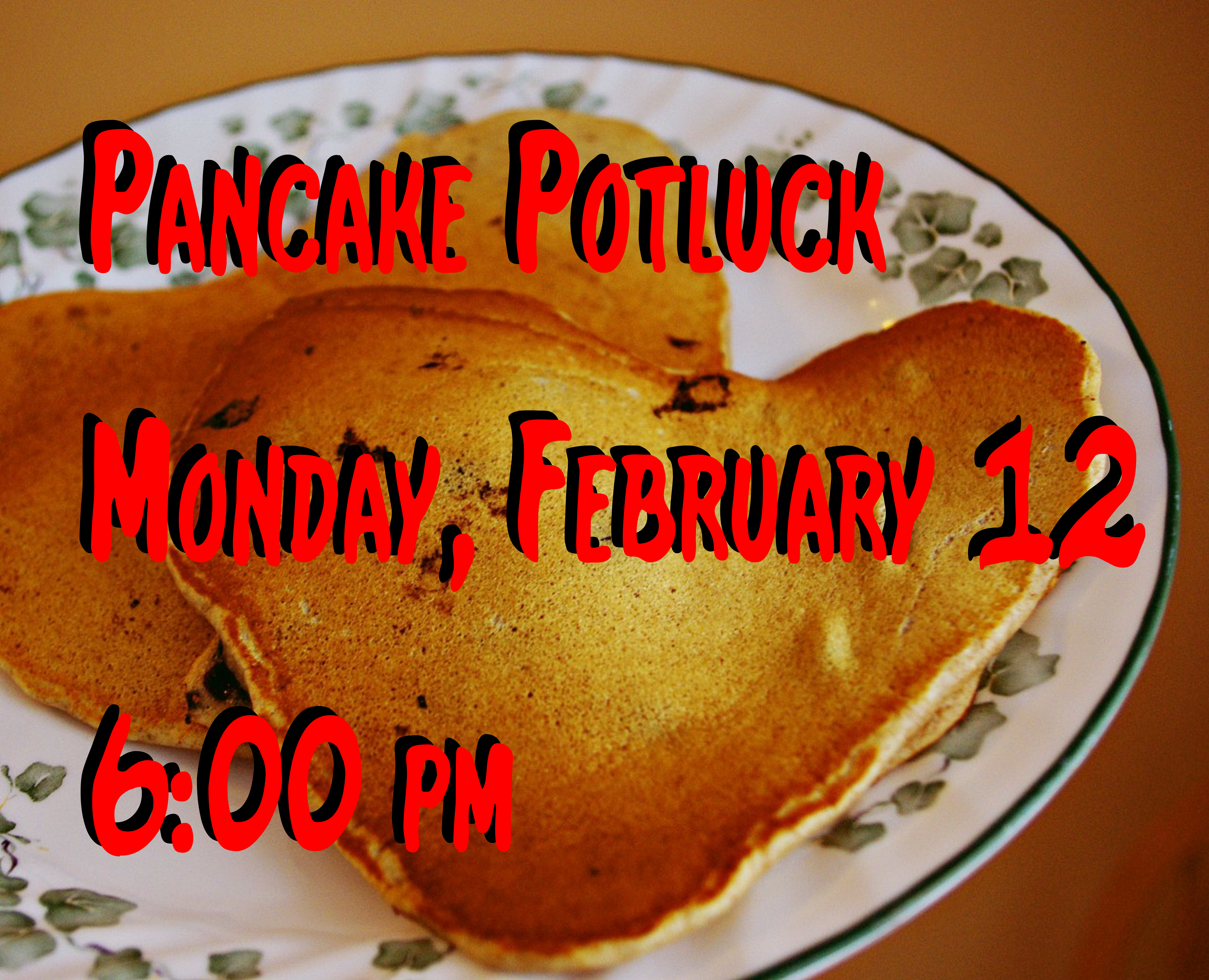 potluck, pancakes